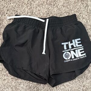 THE ONE girls cheer and dance shorts